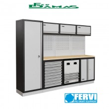 ARREDAMENTO MODULARE PER OFFICINA FERVI ART. A007U
